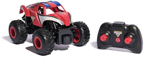 Monster Jam, Marvel Spider-Man RC, Ferngesteuerter Truck im Spider-Man-Design, für drinnen und draußen, Maßstab 1:24, ab 3 Jahren von Monster Jam