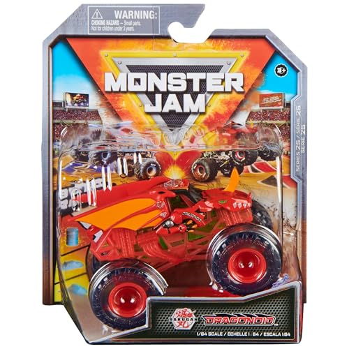 Monster Jam, Offizieller Bakugan Dragonoid Monster Truck, Die-Cast Fahrzeug, Maßstab 1:64, Kinderspielzeug für Jungen ab 3 Jahren Monster Jam, Offizieller Bakugan Dragonoid Monster Truck, Die-Cast Fahrzeug, Maßstab 1:64, Kinderspielzeug für Jungen ab 3 Jahren von Monster Jam