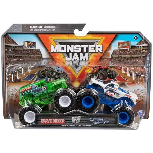 Monster Jam, Salvager Vs. Razin Kane Offizielle Trucks, Maßstab 1:64, Spielzeug für Kinder ab 3 Jahren Monster Jam, Salvager Vs. Razin Kane Offizielle Trucks, Maßstab 1:64, Spielzeug für Kinder ab 3 Jahren von Monster Jam