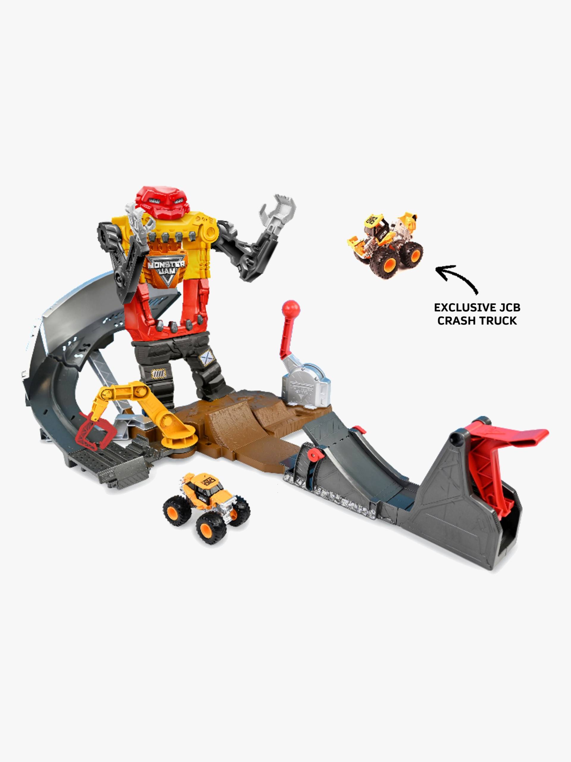 Monster Jam 1:64 Smash &  Bash Smashbot Spielset von Monster Jam