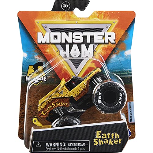 Monster Jam 2021 Spin Master 1:64 Diecast Monster Truck mit Wheelie Bar Show Time Earth Shaker Monster Jam 2021 Spin Master 1:64 Diecast Monster Truck mit Wheelie Bar Show Time Earth Shaker von Monster Jam