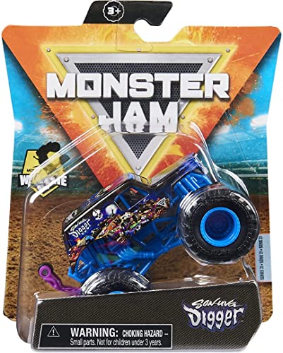 Monster Jam 2021 Spin Master 1:64 Diecast Monster Truck with Wheelie Bar: Shear Madness Son-uva Digger Monster Jam 2021 Spin Master 1:64 Diecast Monster Truck with Wheelie Bar: Shear Madness Son-uva Digger von Monster Jam