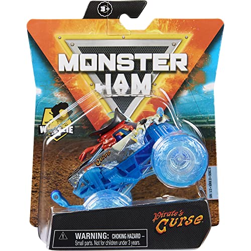 Monster Jam 2021 Spin Master 1:64 Diecast Monster Truck with Wheelie Bar: Water Elementals Trucks Pirate's Curse Monster Jam 2021 Spin Master 1:64 Diecast Monster Truck with Wheelie Bar: Water Elementals Trucks Pirate's Curse von Monster Jam