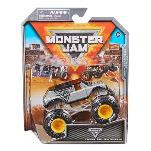 Monster Jam 2023 Spin Master 1:64 Diecast Truck Serie 32 Arena Favoriten Stunttruck, Mehrfarbig von Monster Jam