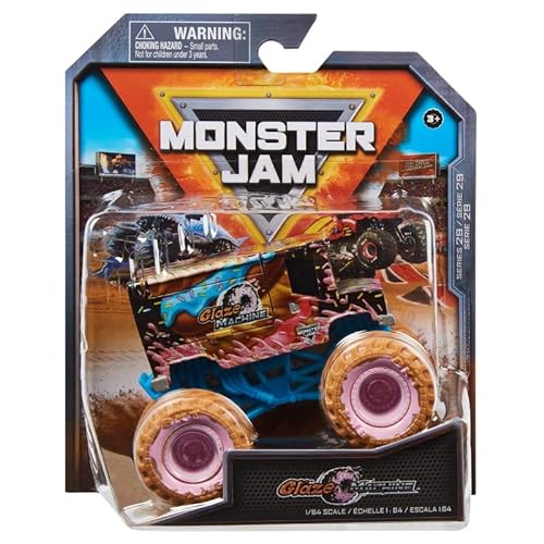 Monster Jam 2023 Spin Master 1:64 Druckguss Truck Series 29 Monster Feast Glasurmaschine von Monster Jam