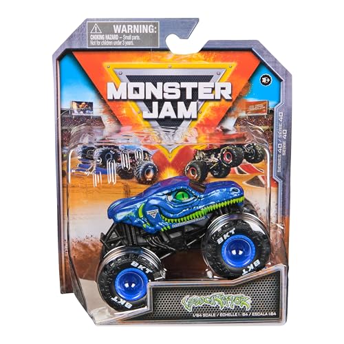 Monster Jam 2025 Official 1:64 Diecast Truck Series 40 Arena Favorites Velociraptor von Monster Jam