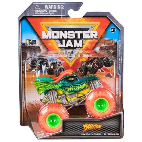 Monster Jam 2025 Official 1:64 Diecast Truck Series 41 Electruck Crew Dragon Monster Jam 2025 Official 1:64 Diecast Truck Series 41 Electruck Crew Dragon von Monster Jam