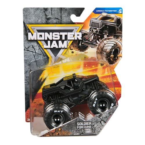 Monster Jam 2025 Official 1:64 Diecast Truck Series 42 Arena Favorites Soldier Fortune Black Ops von Monster Jam