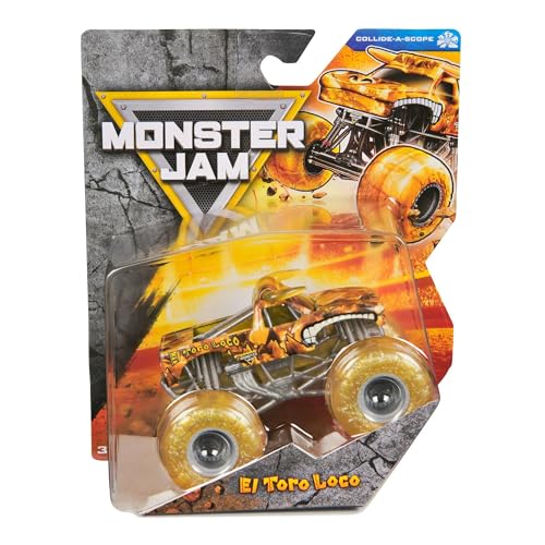 Monster Jam 2025 Official 1:64 Diecast Truck Series 42 Collide-A-Scope El Toro Loco von Monster Jam