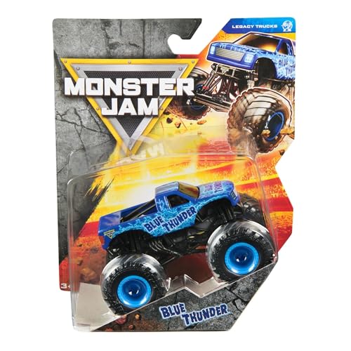 Monster Jam 2025 Official 1:64 Diecast Truck Series 43 Legacy Trucks Blue Thunder von Monster Jam