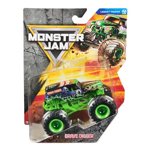 Monster Jam 2025 Official 1:64 Diecast Truck Series 43 Legacy Trucks Grave Digger von Monster Jam