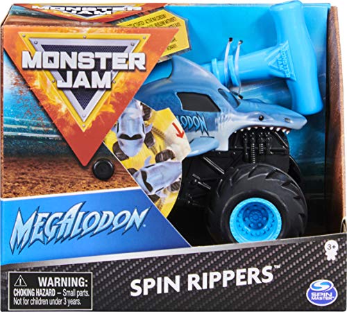 Monster Jam 6059839 MNJ VHC 1t43 SpinRippers Megladon 2 GML, 2Pack (Season 1) von Monster Jam