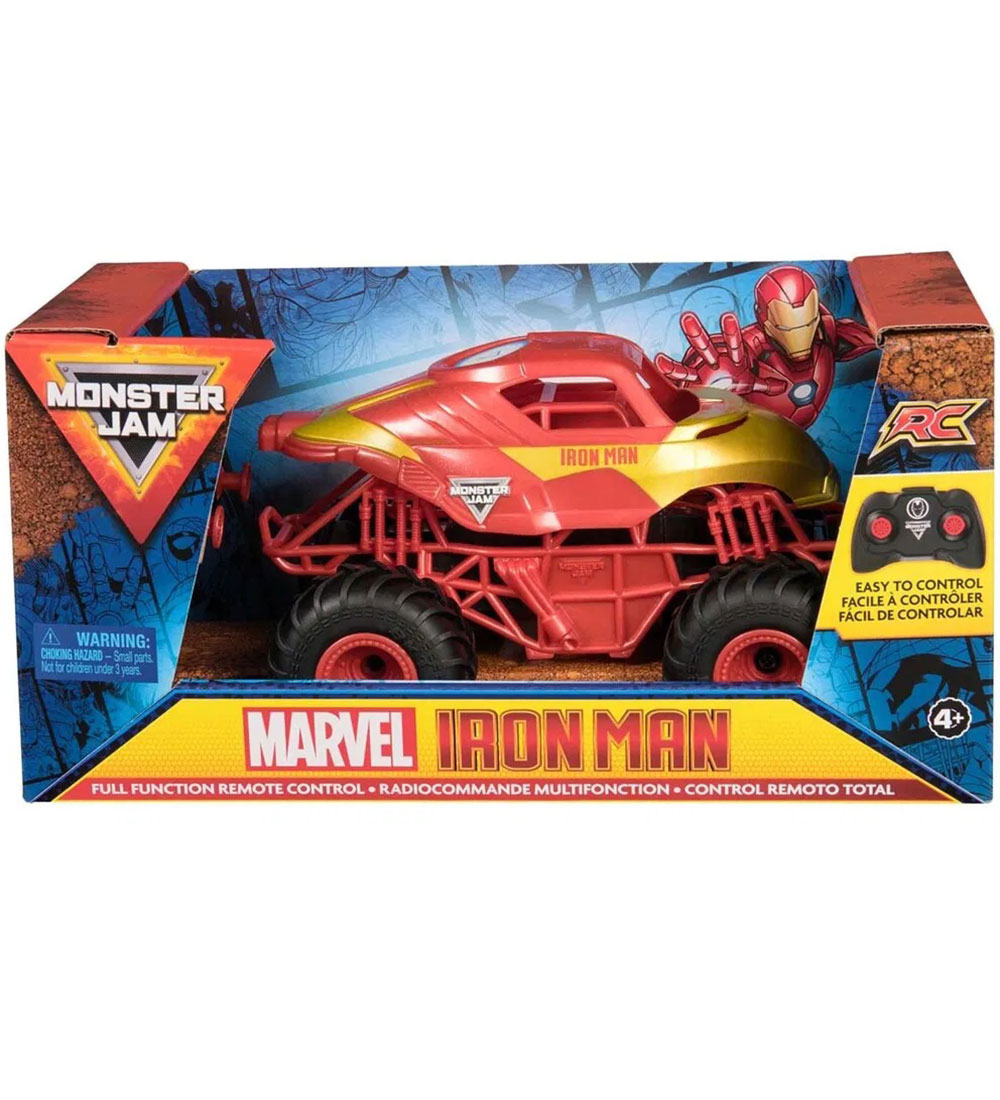 Monster Jam Ferngesteuert Auto - Marvel Iron Man - Monster Jam - One Size - Autos Monster Jam Ferngesteuert Auto - Marvel Iron Man - Monster Jam - One Size - Autos von Monster Jam