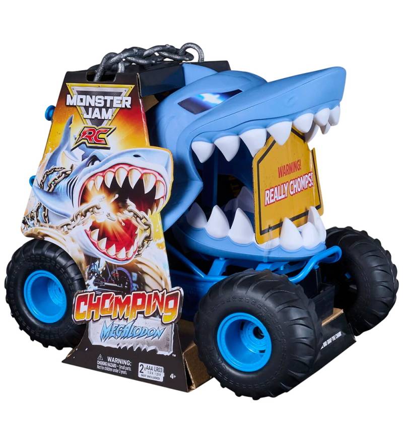 Monster Jam Ferngesteuert Truck - 1:15 - Beißender Megalodon - Monster Jam - One Size - Autos Monster Jam Ferngesteuert Truck - 1:15 - Beißender Megalodon - Monster Jam - One Size - Autos von Monster Jam