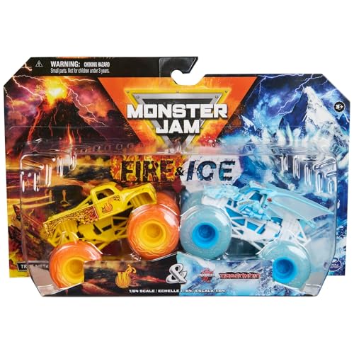 Monster Jam Fire and Ice Monster Trucks, 2 Pack, Whiplash vs Dragonoid, Maßstab 1:64 Monster Jam Fire and Ice Monster Trucks, 2 Pack, Whiplash vs Dragonoid, Maßstab 1:64 von Monster Jam
