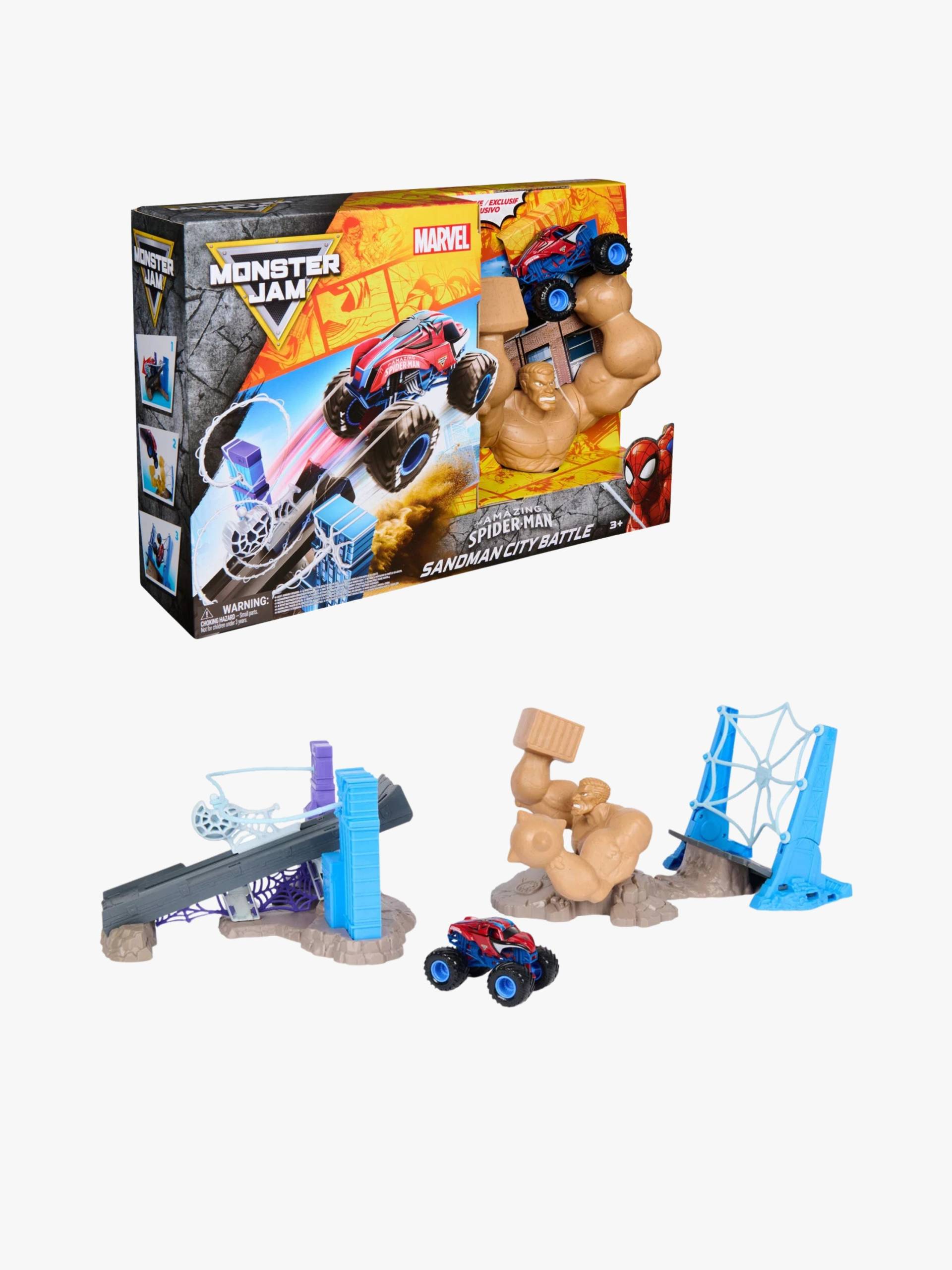 Monster Jam Marvel Spider-Man Spielset 1:64 Monster Jam Marvel Spider-Man Spielset 1:64 von Monster Jam