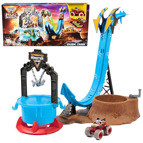 Monster Jam Mud Blasters, Monster Mutt Dalmatiner Dunk Panzer-Spielset, Farbwechsel-Aktion, Kinderspielzeug, Geschenke für Jungen und Mädchen ab 3 Jahren Monster Jam Mud Blasters, Monster Mutt Dalmatiner Dunk Panzer-Spielset, Farbwechsel-Aktion, Kinderspielzeug, Geschenke für Jungen und Mädchen ab 3 Jahren von Monster Jam