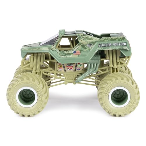 Monster Jam Offizieller Diecast Monster Truck im Maßstab 1:24 (Serie 19 Soldier Fortune) von Monster Jam