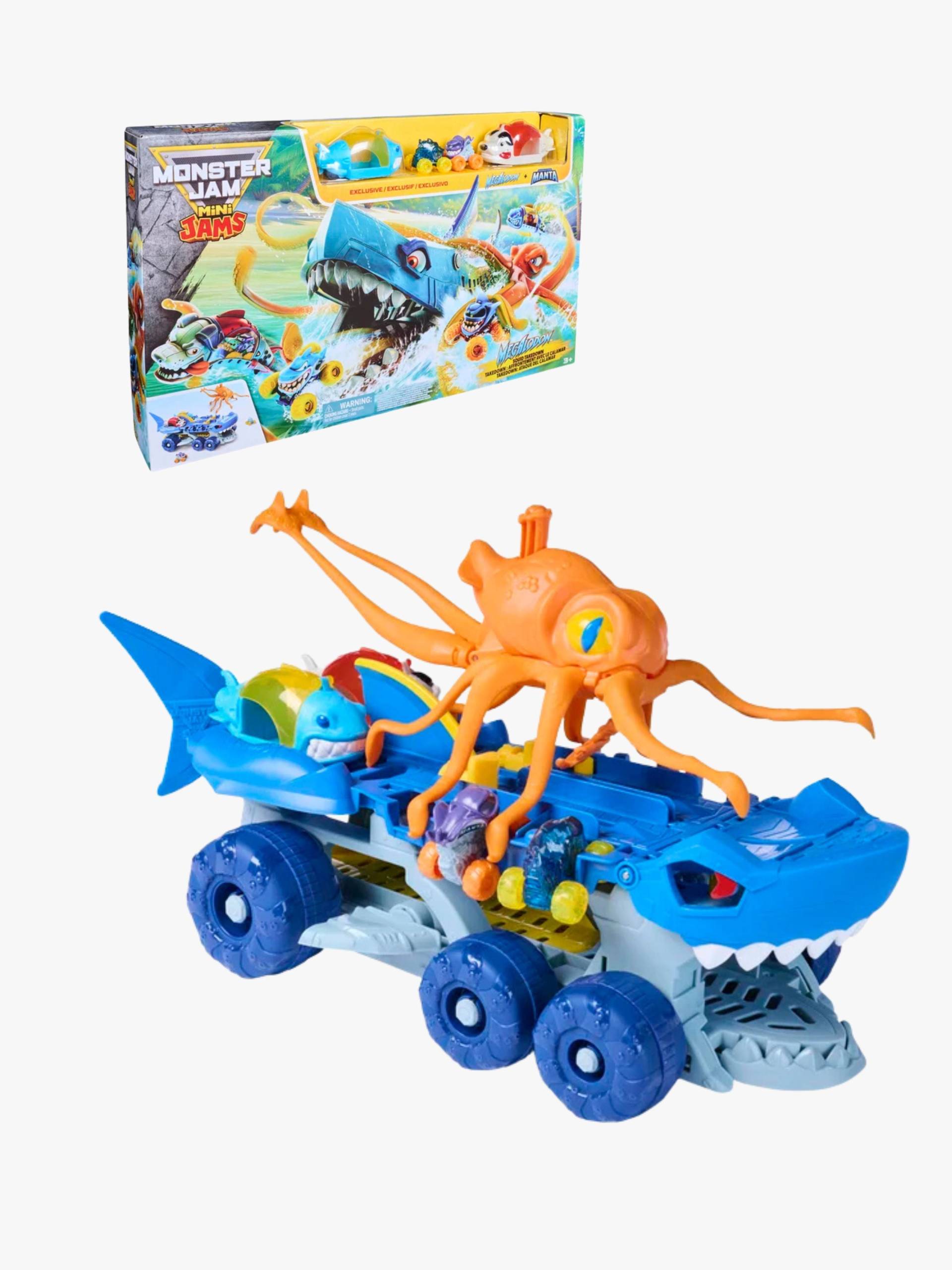 Monster Jam Spielset Mini Jams Megalodon Carrier Monster Jam Spielset Mini Jams Megalodon Carrier von Monster Jam