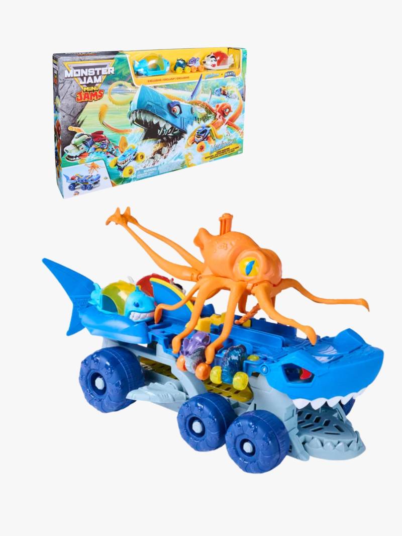 Monster Jam Spielset Mini Jams Megalodon Carrier Monster Jam Spielset Mini Jams Megalodon Carrier von Monster Jam