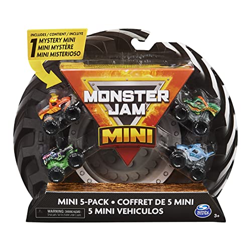 Monster Jam Zestaw pojazdÄlw Mini Auta 5-pak von Monster Jam