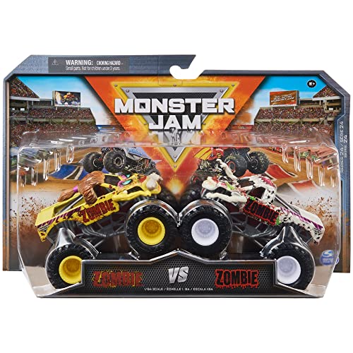 Monster Jam Zombie vs Zombie, Maßstab 1:64, Doppelpack Monster Jam Zombie vs Zombie, Maßstab 1:64, Doppelpack von Monster Jam