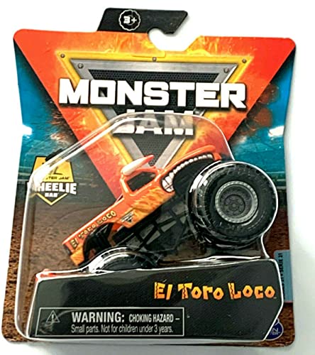 MonsterJam El Toro Loco, Wheelie Serie 21, Druckguss, Maßstab 1:64, Orange MonsterJam El Toro Loco, Wheelie Serie 21, Druckguss, Maßstab 1:64, Orange von Monster Jam