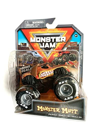 MonsterJam Monster Mutt Brown, Maßstab 1:64, Serie 22 von Monster Jam