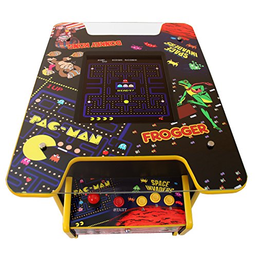 Retro Arcade Games Maschine Arcade Tisch Spielautomat Spielkonsole Videospielmaschine Video Spiele 73cm H x 64.5cm L x 89.5cm B von Monster Shop
