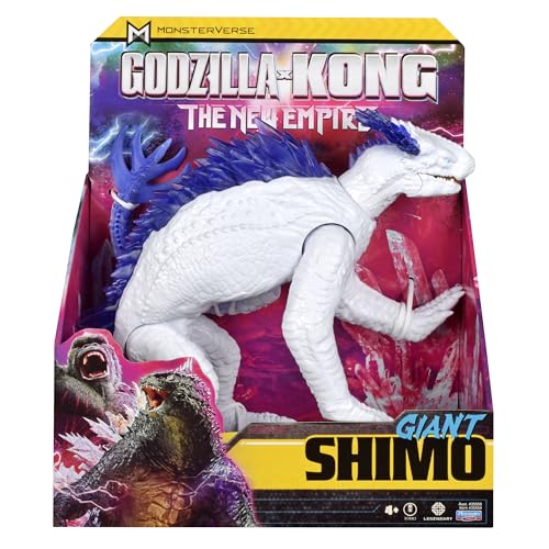 Godzilla x Kong: Das Neue Imperium, 28 cm große Shimo-Actionfigur, ikonischer Sammlerfilmcharakter, Limitierte Verpackung inspiriert von der Hohlerde-Landschaft, geeignet für Kinder ab 4 Jahren Godzilla x Kong: Das Neue Imperium, 28 cm große Shimo-Actionfigur, ikonischer Sammlerfilmcharakter, Limitierte Verpackung inspiriert von der Hohlerde-Landschaft, geeignet für Kinder ab 4 Jahren von MonsterVerse