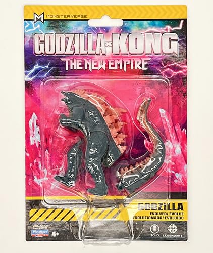 Godzilla x Kong: Das Neue Imperium, 3,25-Zoll-Godzilla entwickelt Action-Figur Spielzeug, Iconic Sammlerstück Film Charakter, Limited Edition, geeignet für 4 Jahre + Godzilla x Kong: Das Neue Imperium, 3,25-Zoll-Godzilla entwickelt Action-Figur Spielzeug, Iconic Sammlerstück Film Charakter, Limited Edition, geeignet für 4 Jahre + von MonsterVerse