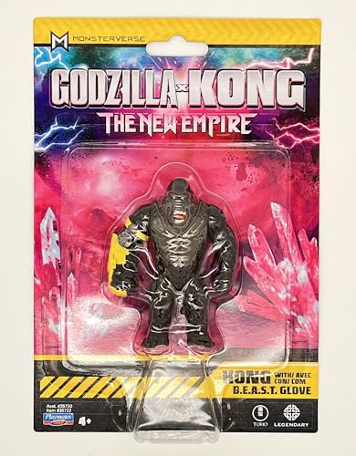Godzilla x Kong: The New Empire, 3.25-Inch Kong Action Figure Toy, Iconic Collectable Movie Character, Limited Edition, Includes B.E.A.S.T Glove Feature, Suitable for Ages 4 Years+ Godzilla x Kong: The New Empire, 3.25-Inch Kong Action Figure Toy, Iconic Collectable Movie Character, Limited Edition, Includes B.E.A.S.T Glove Feature, Suitable for Ages 4 Years+ von MonsterVerse