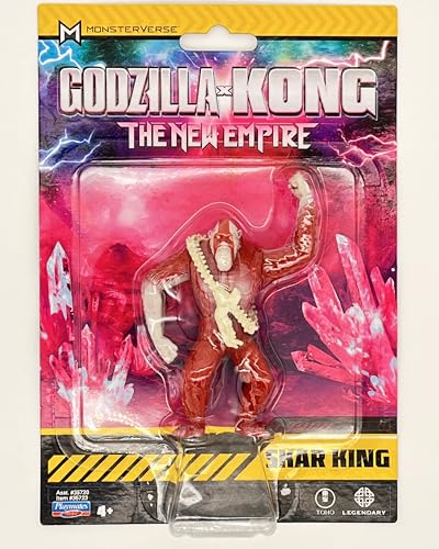 Godzilla x Kong: The New Empire, 3.25 Inch Skar King Action Figure Toy, Iconic Collectable Movie Character in Unique Limited Edition Packaging, Suitable for Ages 4 Years+ Godzilla x Kong: The New Empire, 3.25 Inch Skar King Action Figure Toy, Iconic Collectable Movie Character in Unique Limited Edition Packaging, Suitable for Ages 4 Years+ von MonsterVerse