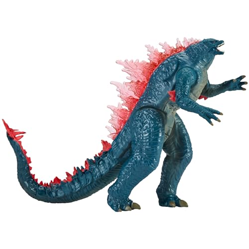 MONSTERVERSE - Godzilla x Kong, Actionfigur, 18 cm, mit Geräuschen und Kieferbewegung, Godzilla, für Kinder ab 4 Jahren, MN3051 von MonsterVerse