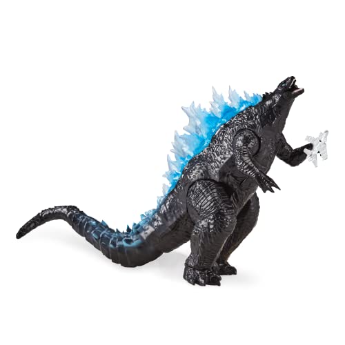 MonsterVerse Godzilla vs. Kong 6-Zoll-Film-Sammelfigur: Supercharged Godzilla. Hochdetaillierte und articulierte Actionfigur mit Kampfjet. Geeignet für Kinder ab 4 Jahren von MonsterVerse