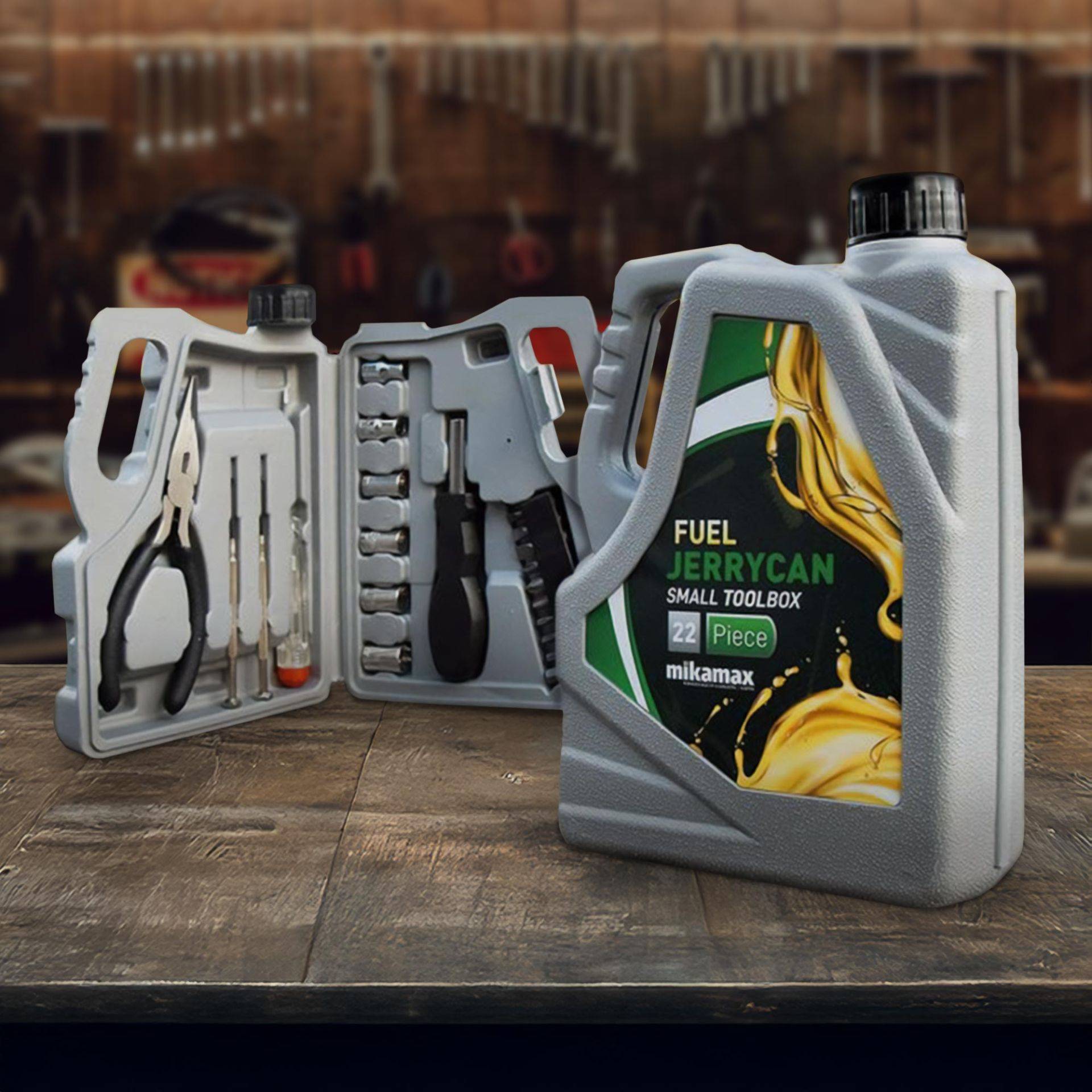 22-teiliges Werkzeug Set im Kanister 22-teiliges Werkzeug Set im Kanister von Monsterzeug