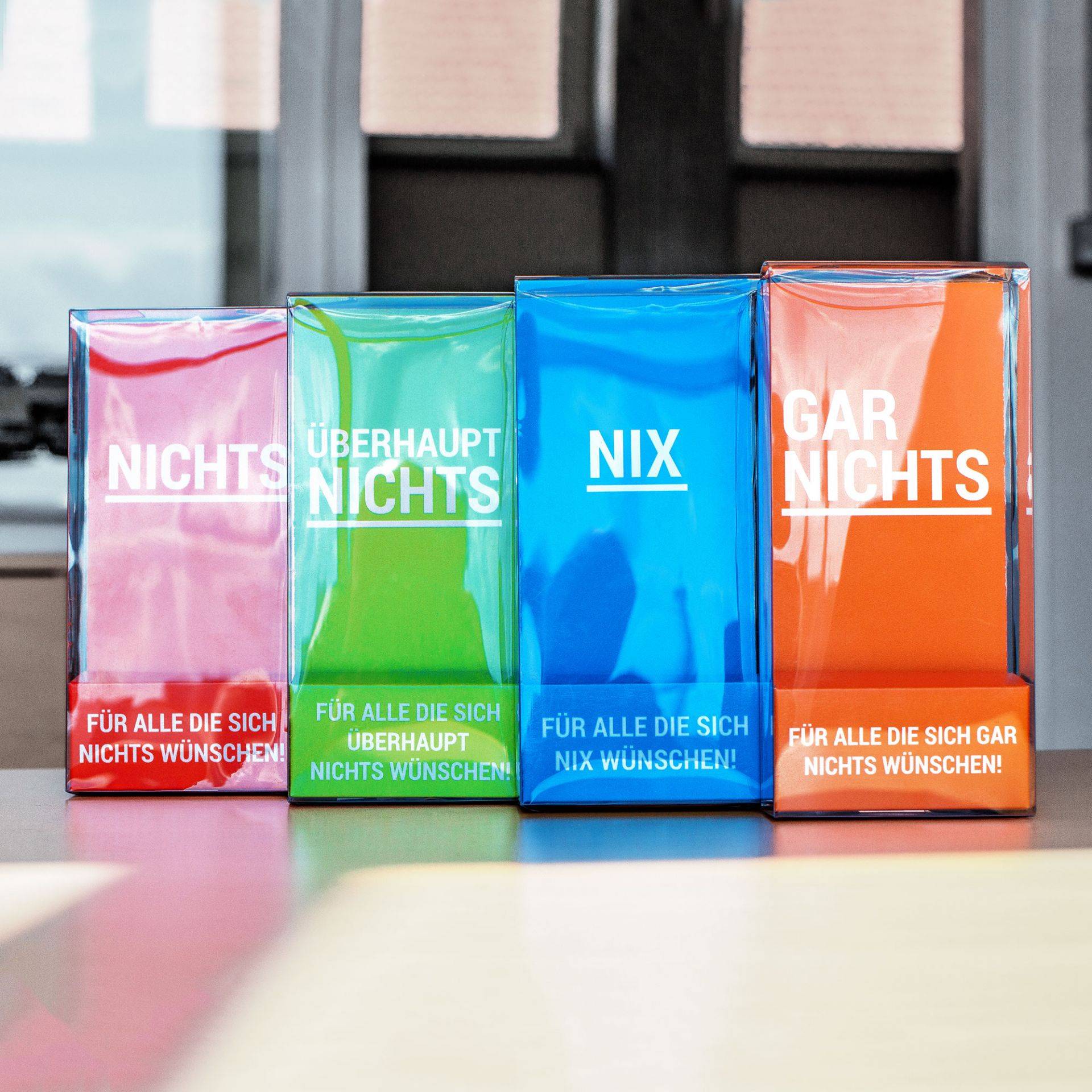 Das Nix Geschenk - 4er Set Das Nix Geschenk - 4er Set von Monsterzeug