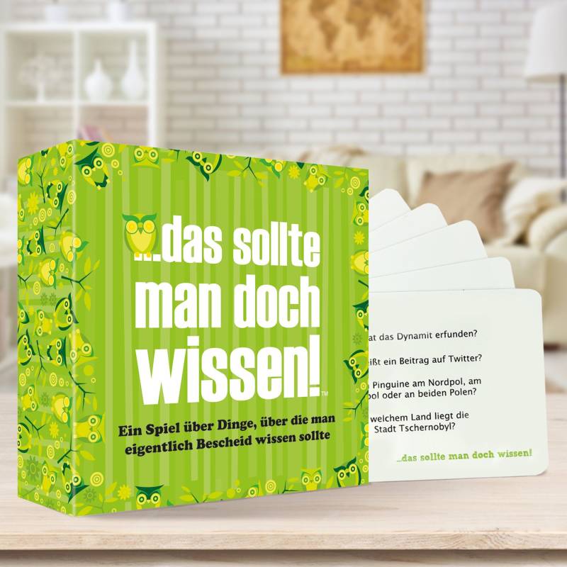 Das sollte man doch wissen - Quiz und Gesellschaftsspiel von Monsterzeug