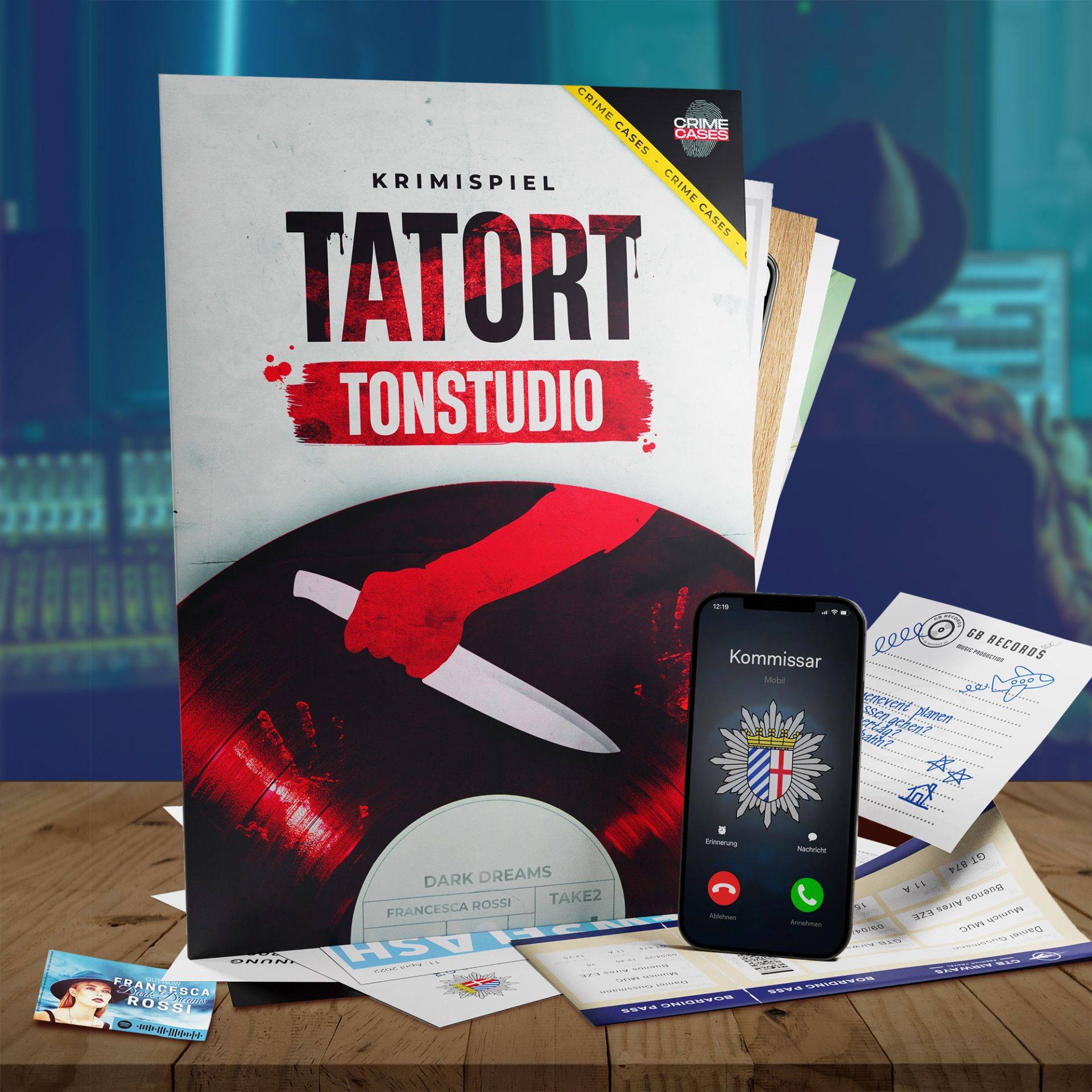 Detektivspiel - Krimi Tatort Tonstudio Detektivspiel - Krimi Tatort Tonstudio von Monsterzeug
