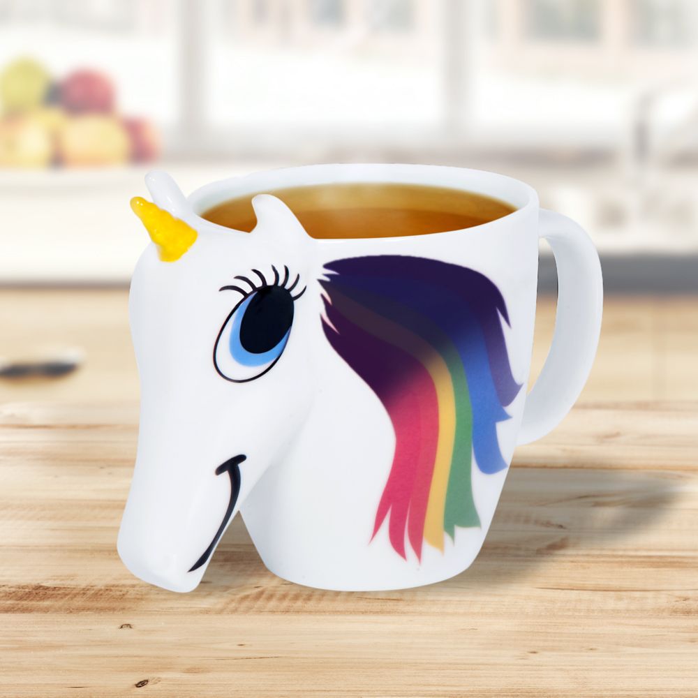 Einhorn Tasse mit Farbwechsel Einhorn Tasse mit Farbwechsel von Monsterzeug