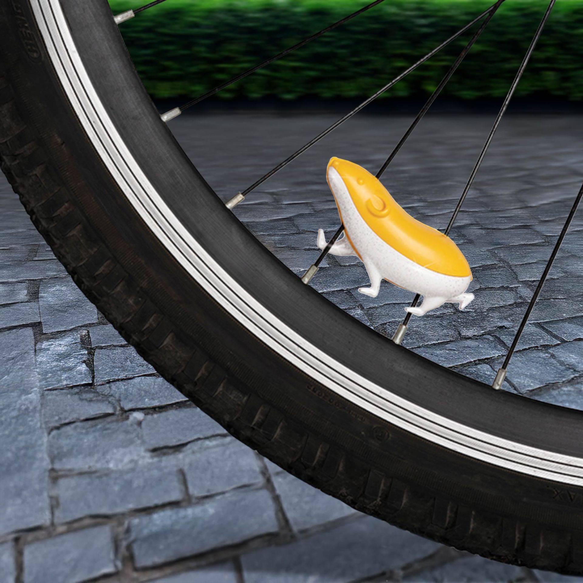 Fahrrad Hamster für Speichen von Monsterzeug