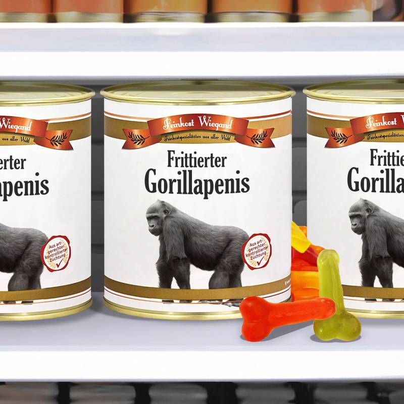 Frittierter Gorillapenis aus der Dose von Monsterzeug