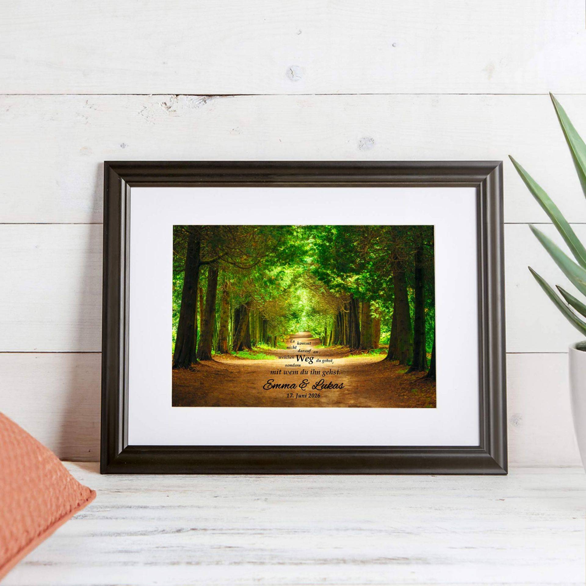 Gemeinsamer Weg Frühlingsbild - personalisiert Gemeinsamer Weg Frühlingsbild - personalisiert von Monsterzeug