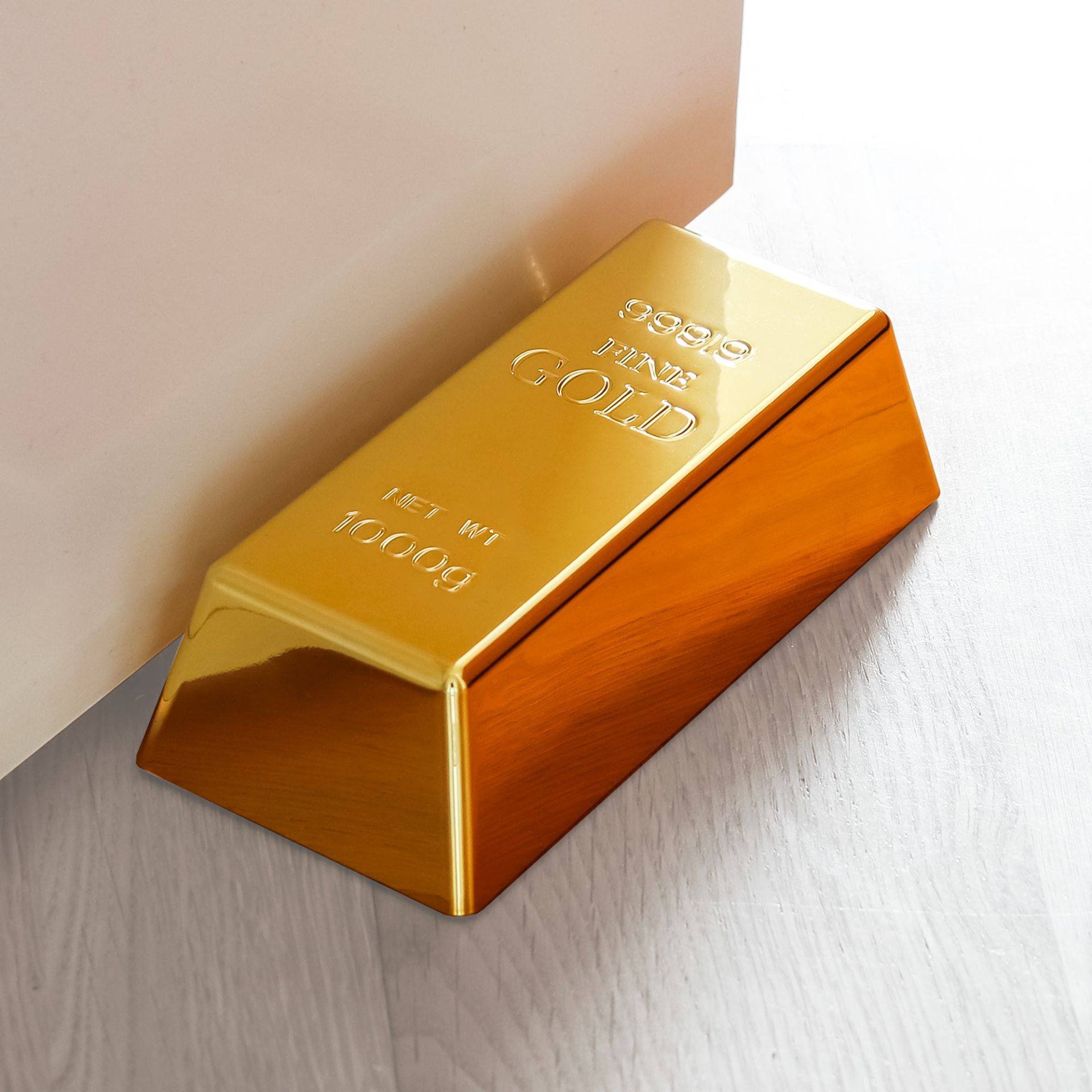 Goldbarren Türstopper Goldbarren Türstopper von Monsterzeug