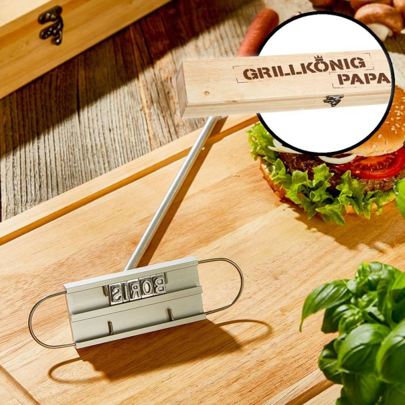 Grillbrandeisen - Grillkönig Papa von Monsterzeug