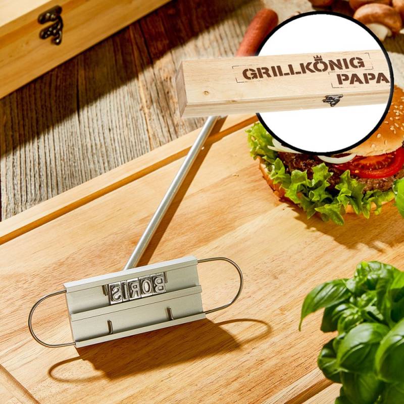 Grillbrandeisen - Grillkönig Papa von Monsterzeug