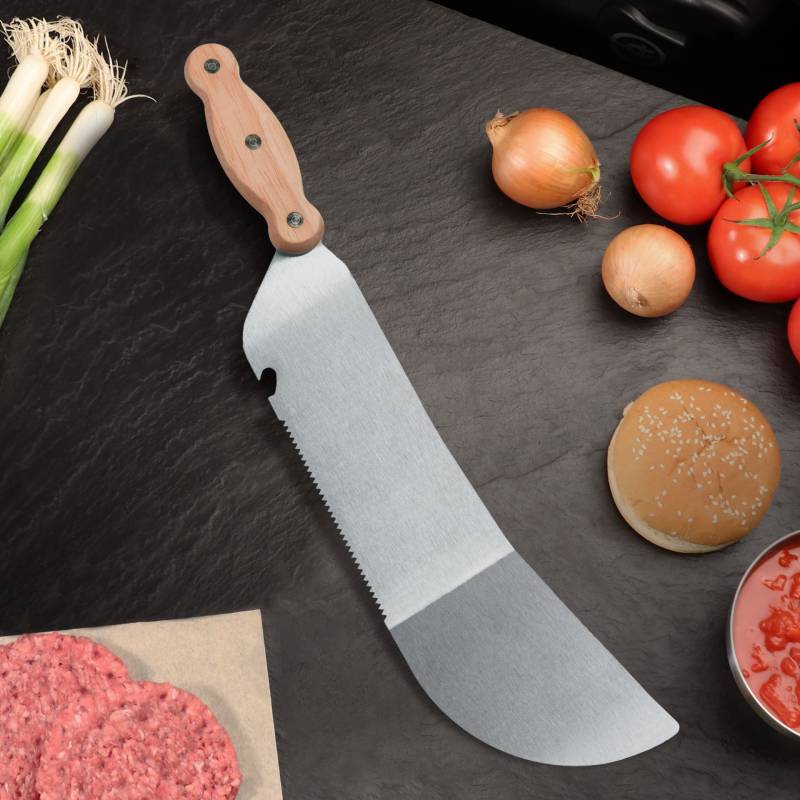Grillmachete - Grillbesteck mit Flaschenöffner von Monsterzeug