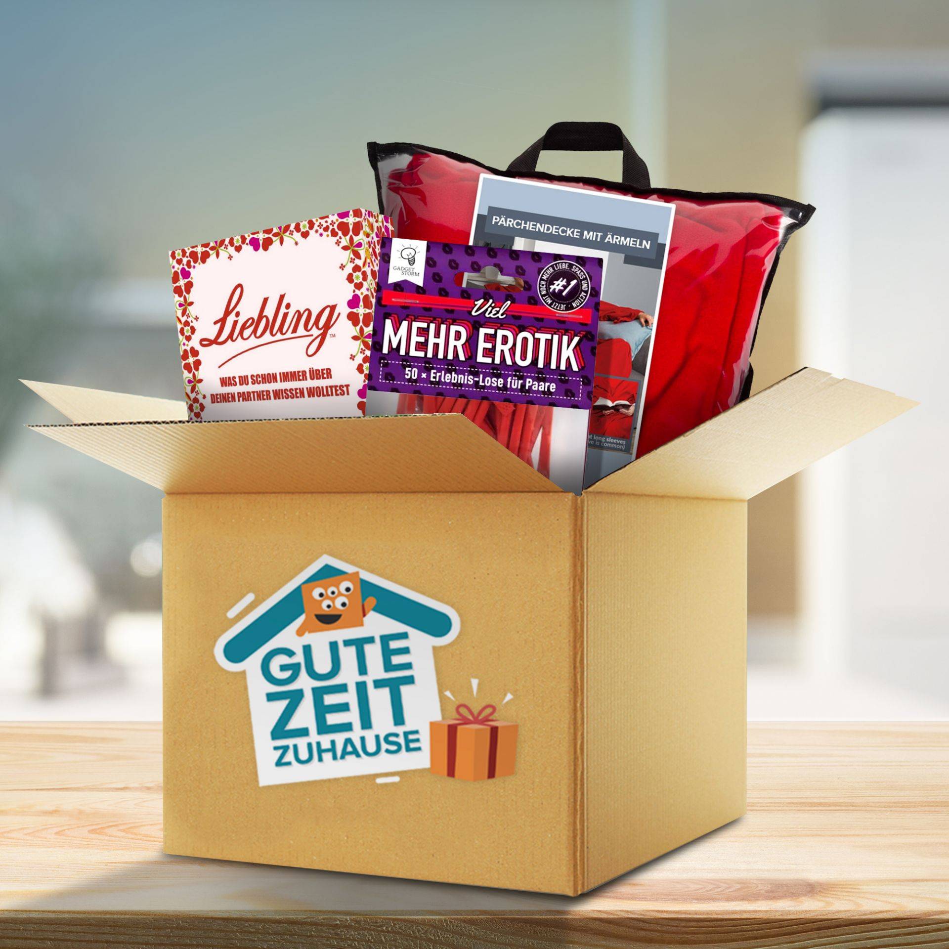 Gute Zeit Zuhause - Box für Paare Gute Zeit Zuhause - Box für Paare von Monsterzeug