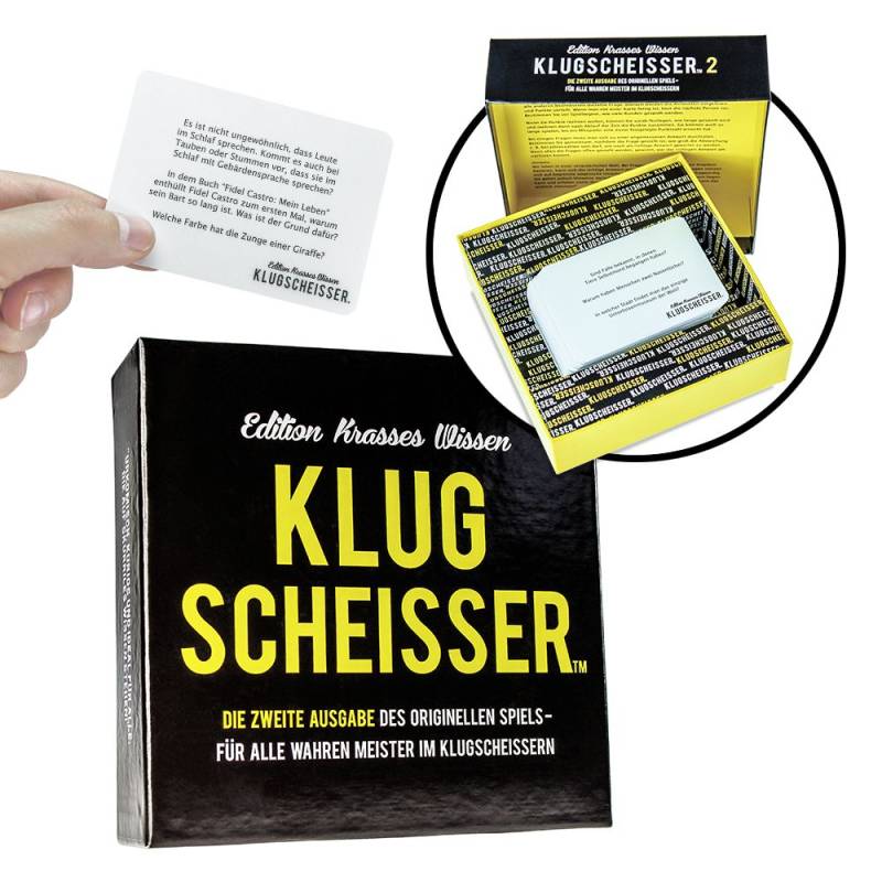 Klugscheisser Spiel - Edition Krasses Wissen von Monsterzeug