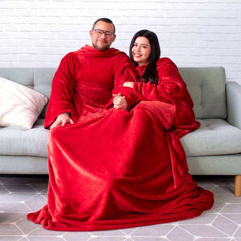 Kuscheldecke mit Ärmeln für Paare von Monsterzeug